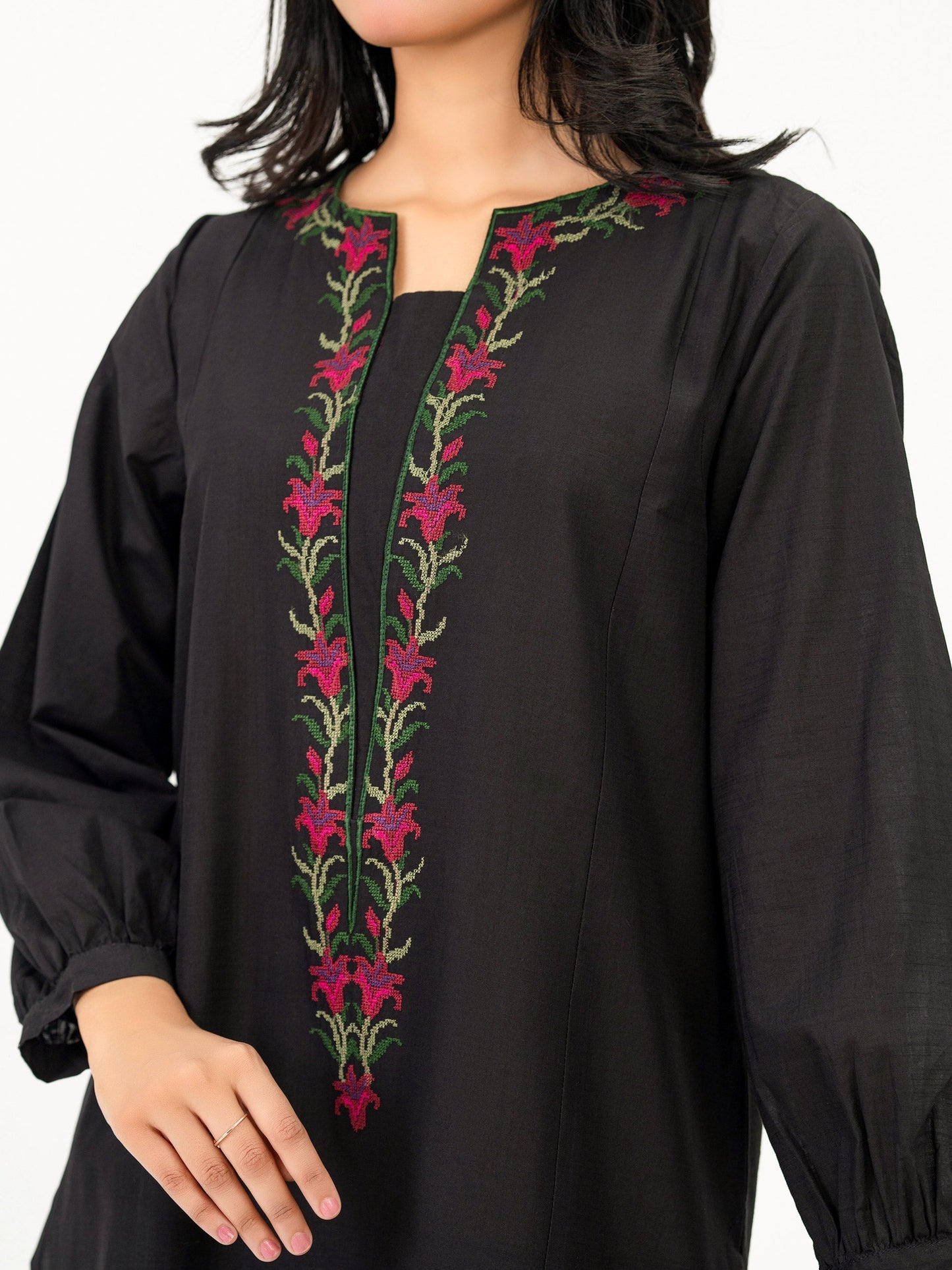 Lawn Shirt-Embroidered (Pret)