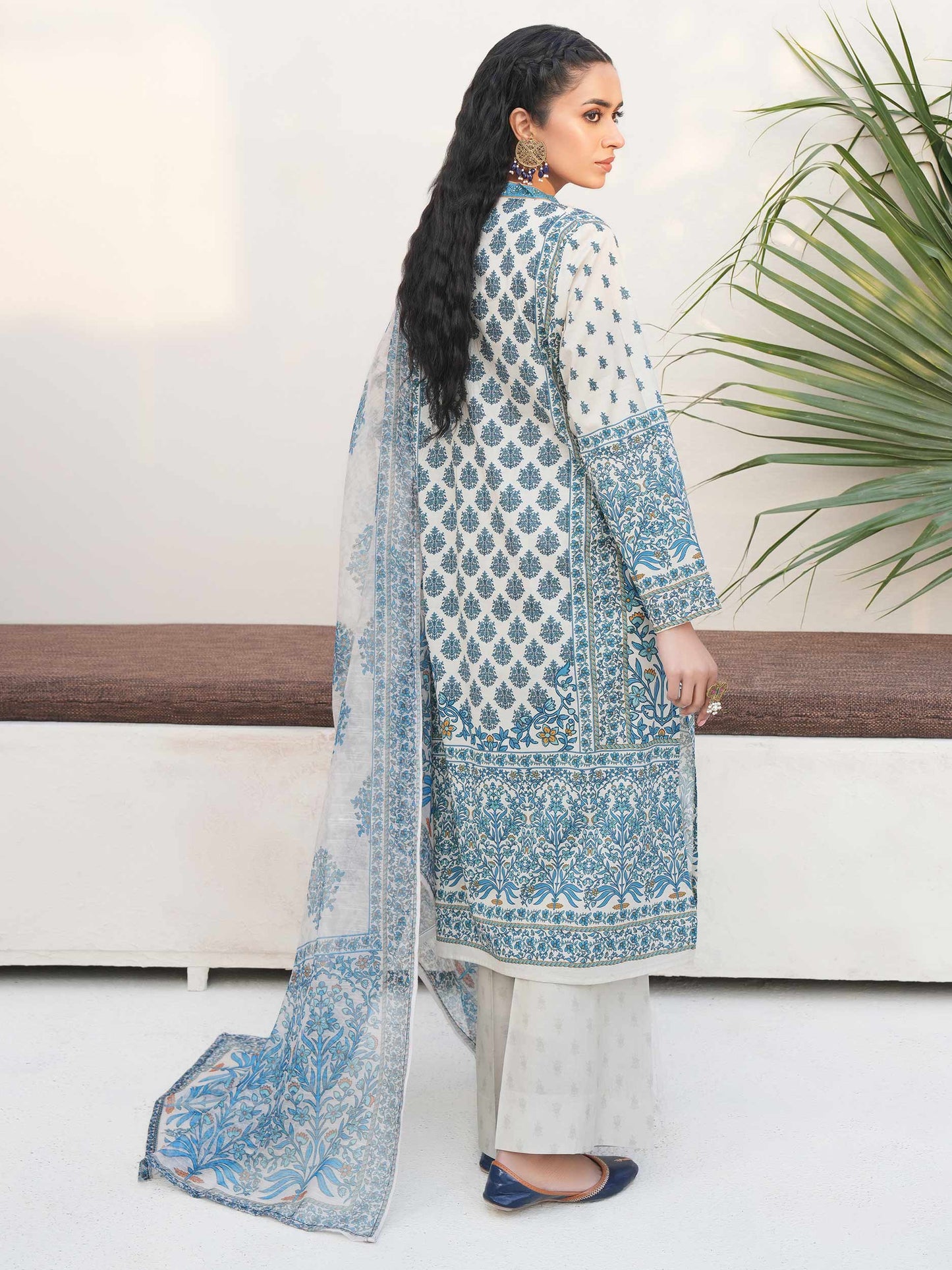 3 Piece Lawn Suit-Printed (Unstitched)