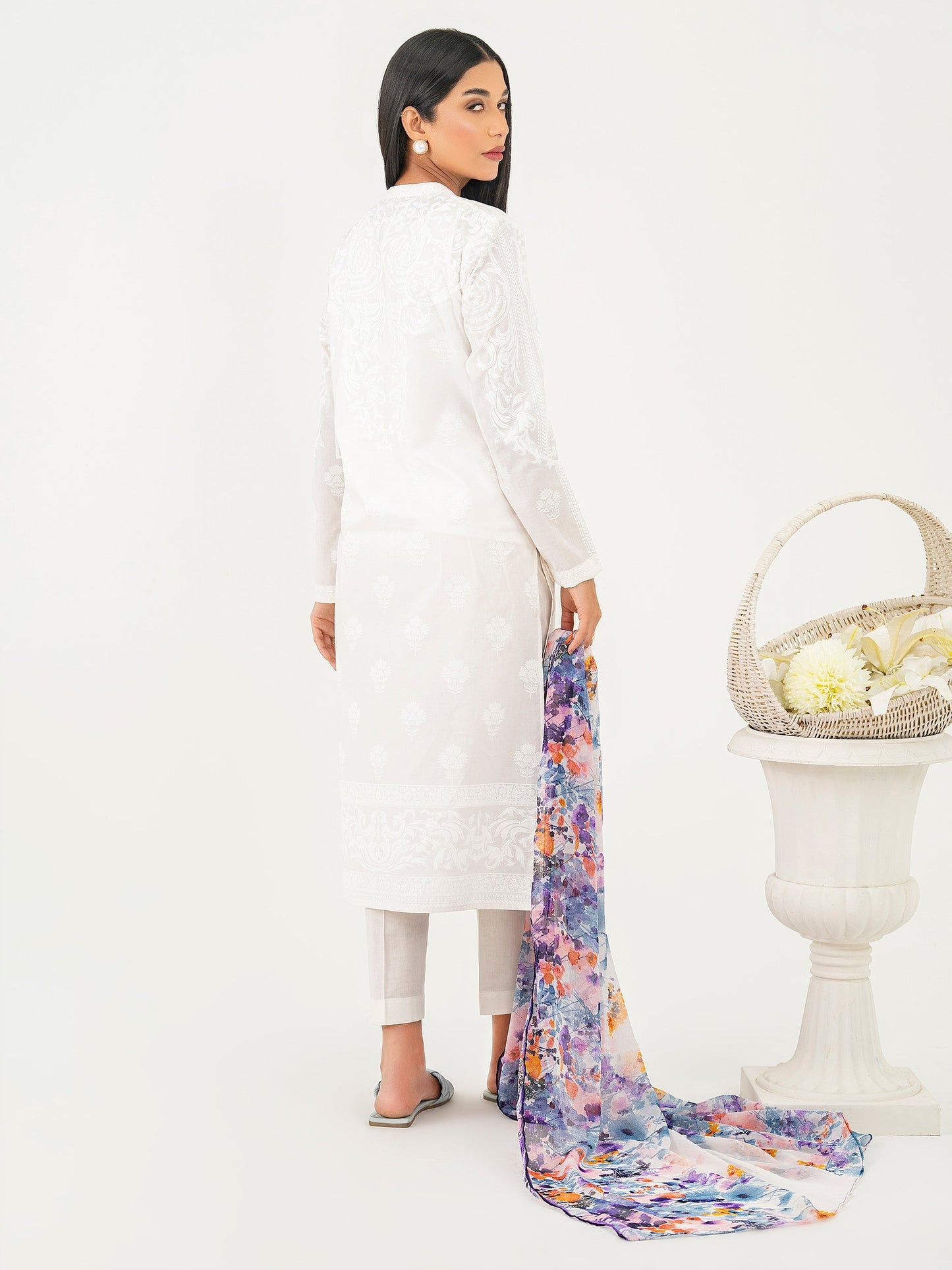 2 Piece Lawn Suit-Paste Print (Pret)