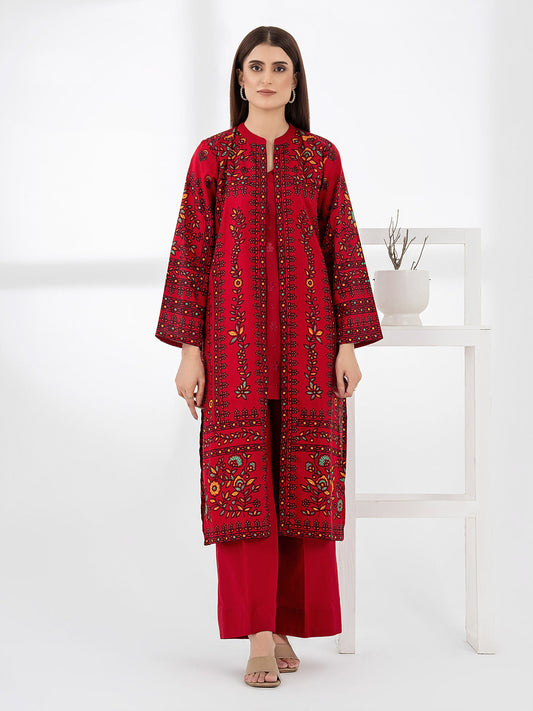 2 Piece Lawn Suit-Embroidered (Pret)