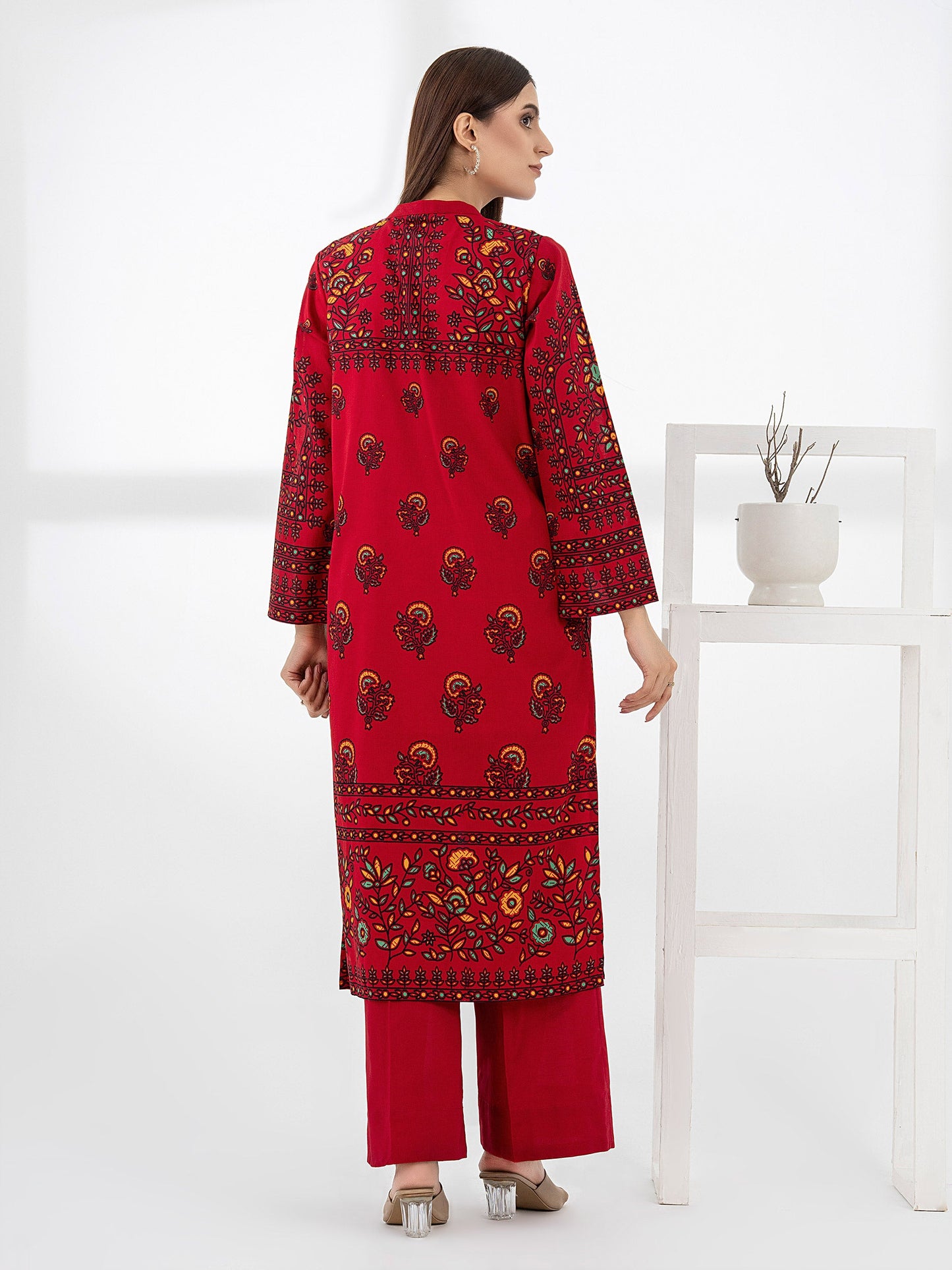 2 Piece Lawn Suit-Embroidered (Pret)