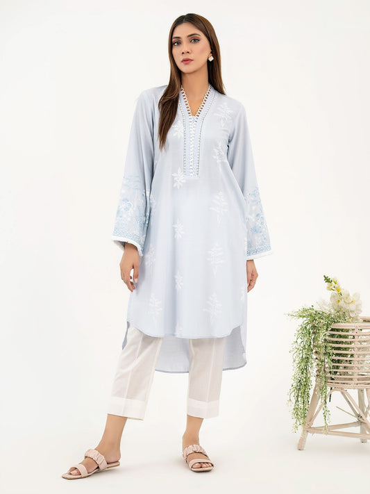 Viscose Shirt-Embroidered (Pret)