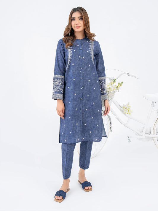 2 Piece Lawn Suit-Embroidered (Pret)