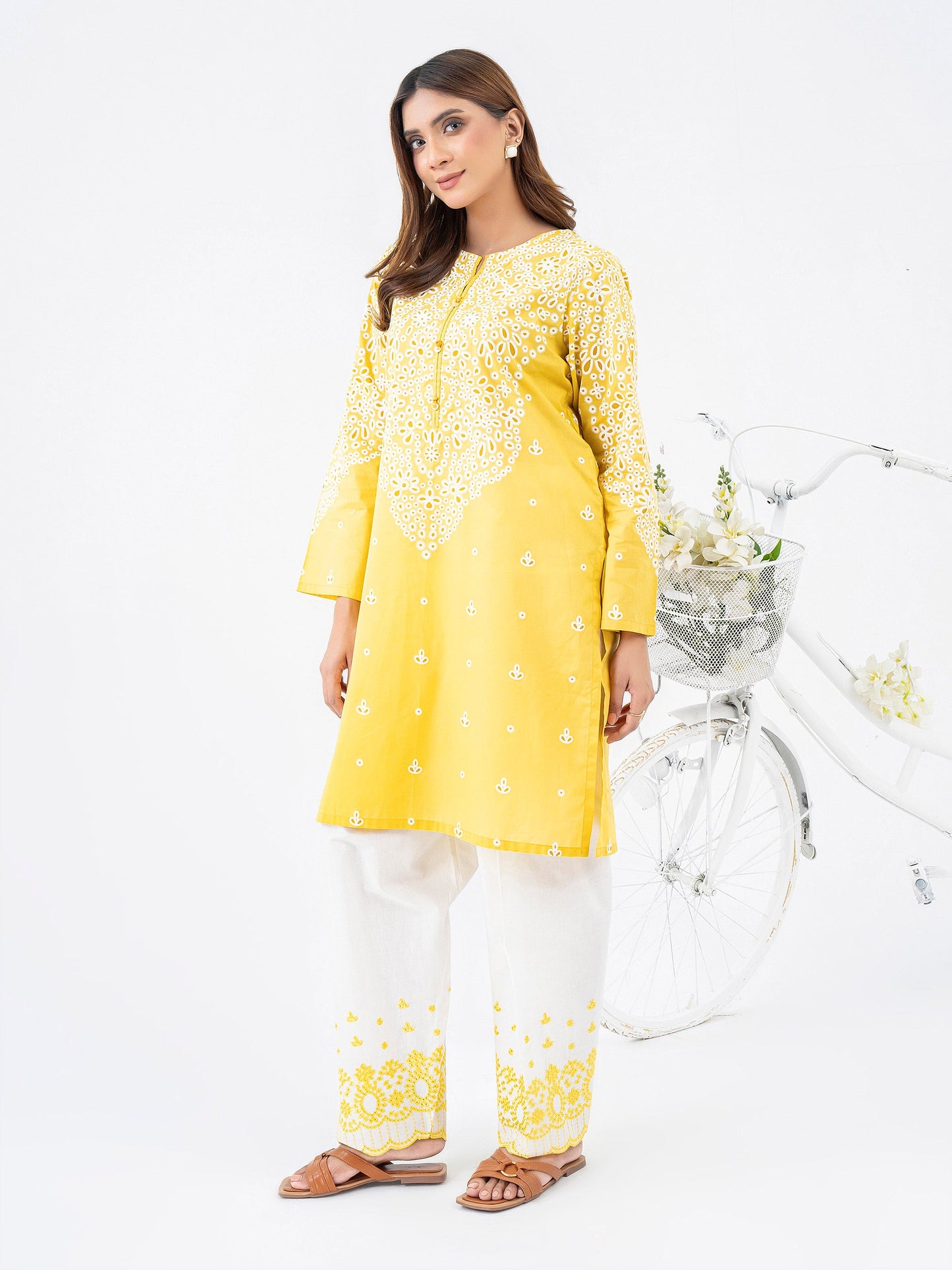 2 Piece Lawn Suit-Embroidered (Pret)