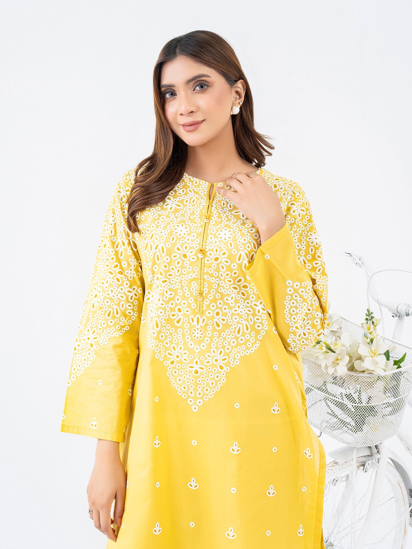 2 Piece Lawn Suit-Embroidered (Pret)