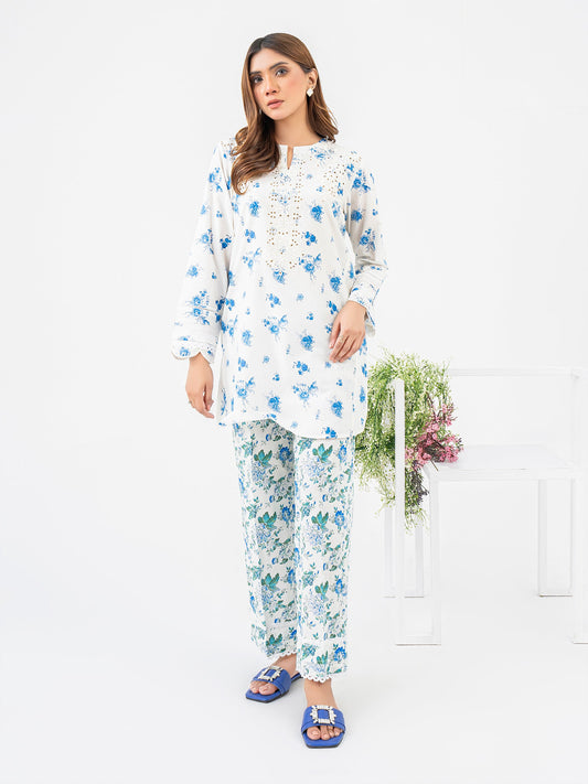 2 Piece Lawn Suit-Embroidered (Pret)