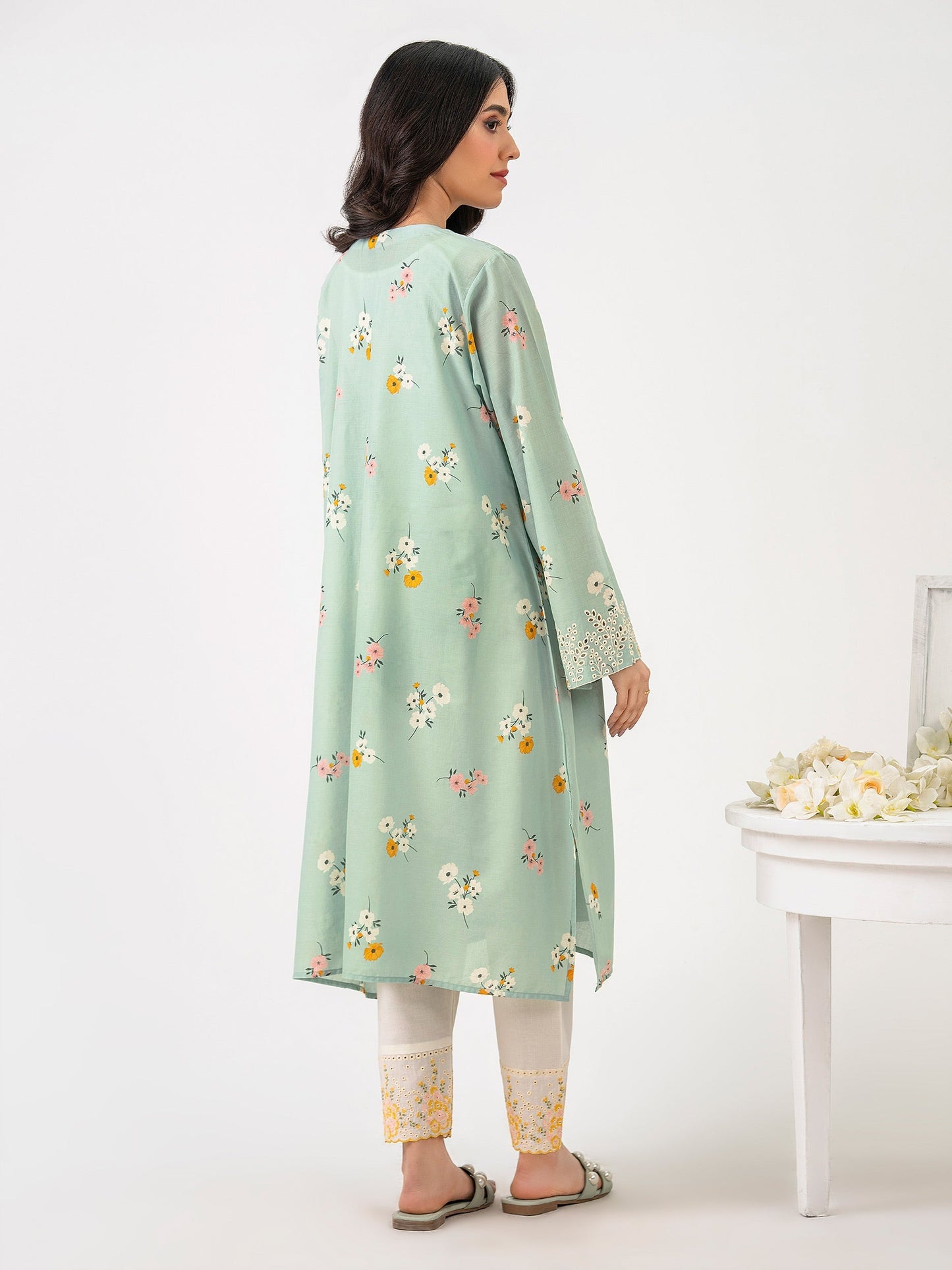 2 Piece Lawn Suit-Embroidered (Pret)