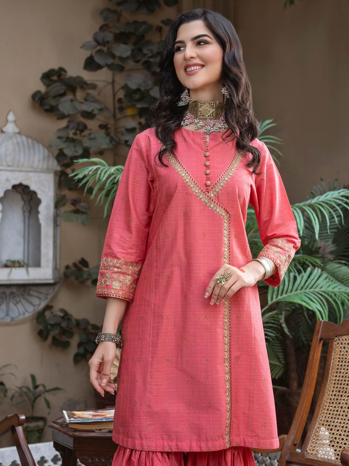 2 Piece Lawn Suit-Embroidered (Pret)