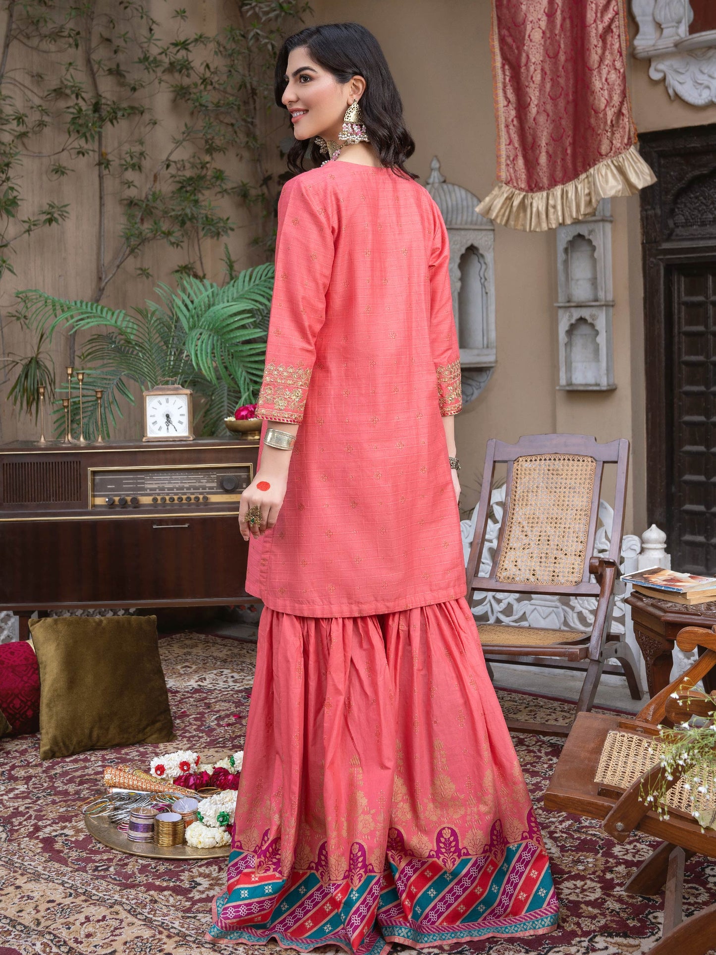 2 Piece Lawn Suit-Embroidered (Pret)