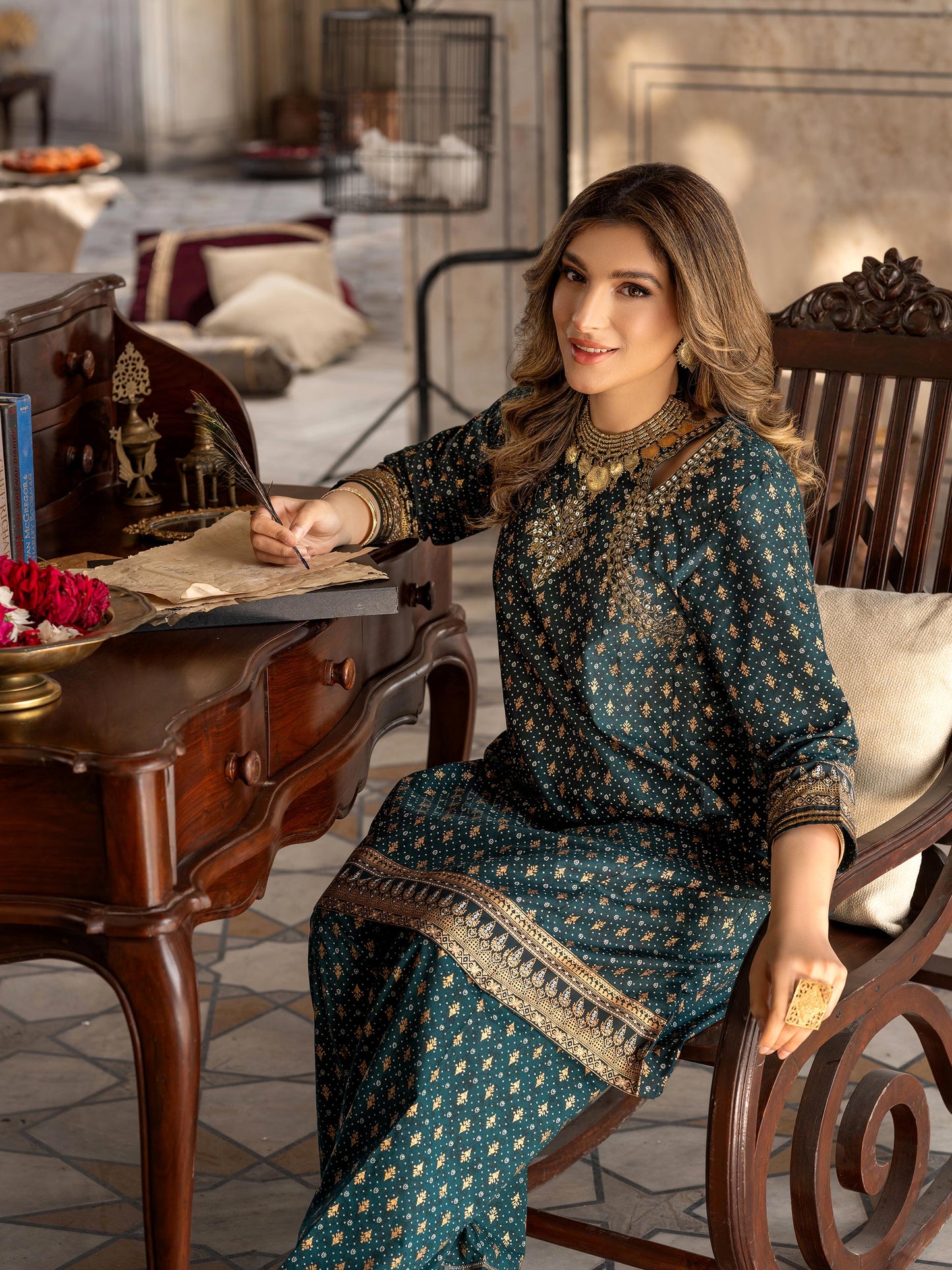 2 Piece Lawn Suit-Embroidered (Pret)