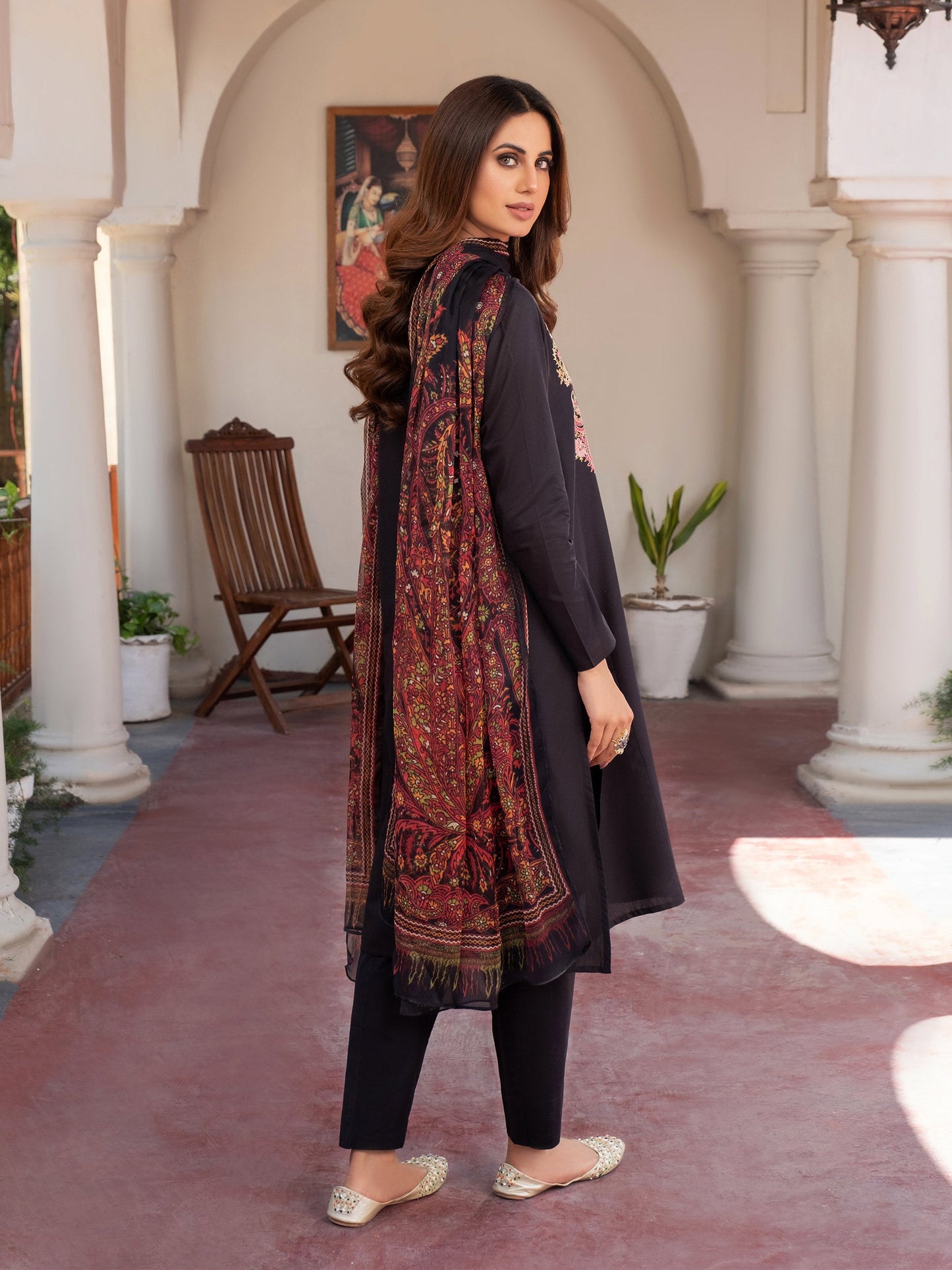 2 Piece Lawn Suit-Embroidered (Pret)