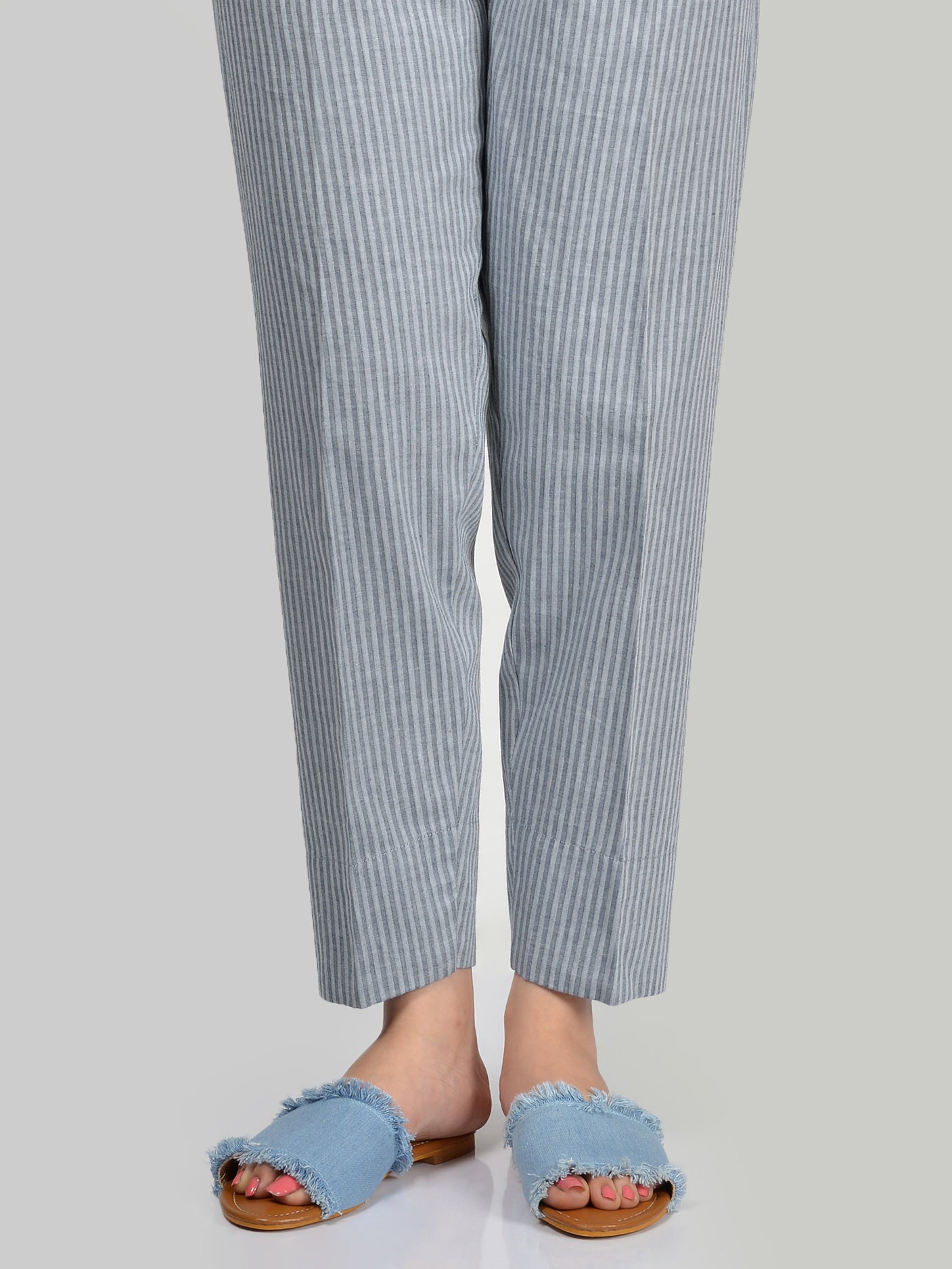 Striped Straight Trouser