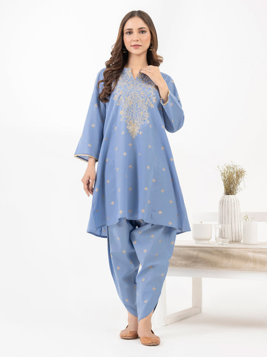 2 Piece Lawn Suit-Embroidered (Pret)