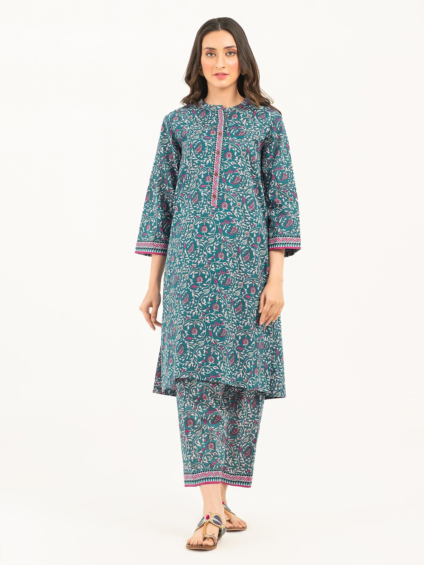 2 Piece Lawn Suit-Printed (Pret)