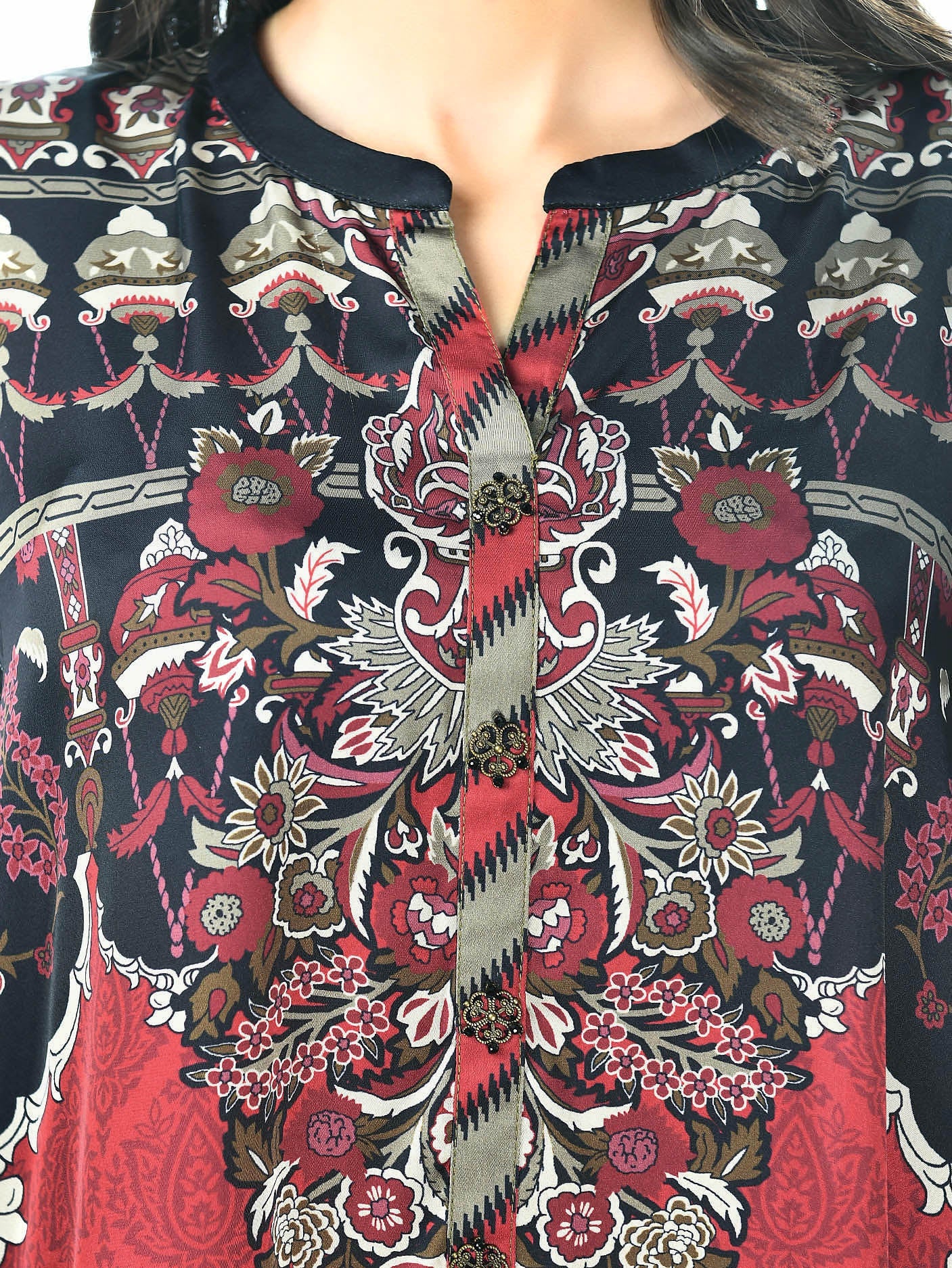 Printed Silk Shirt