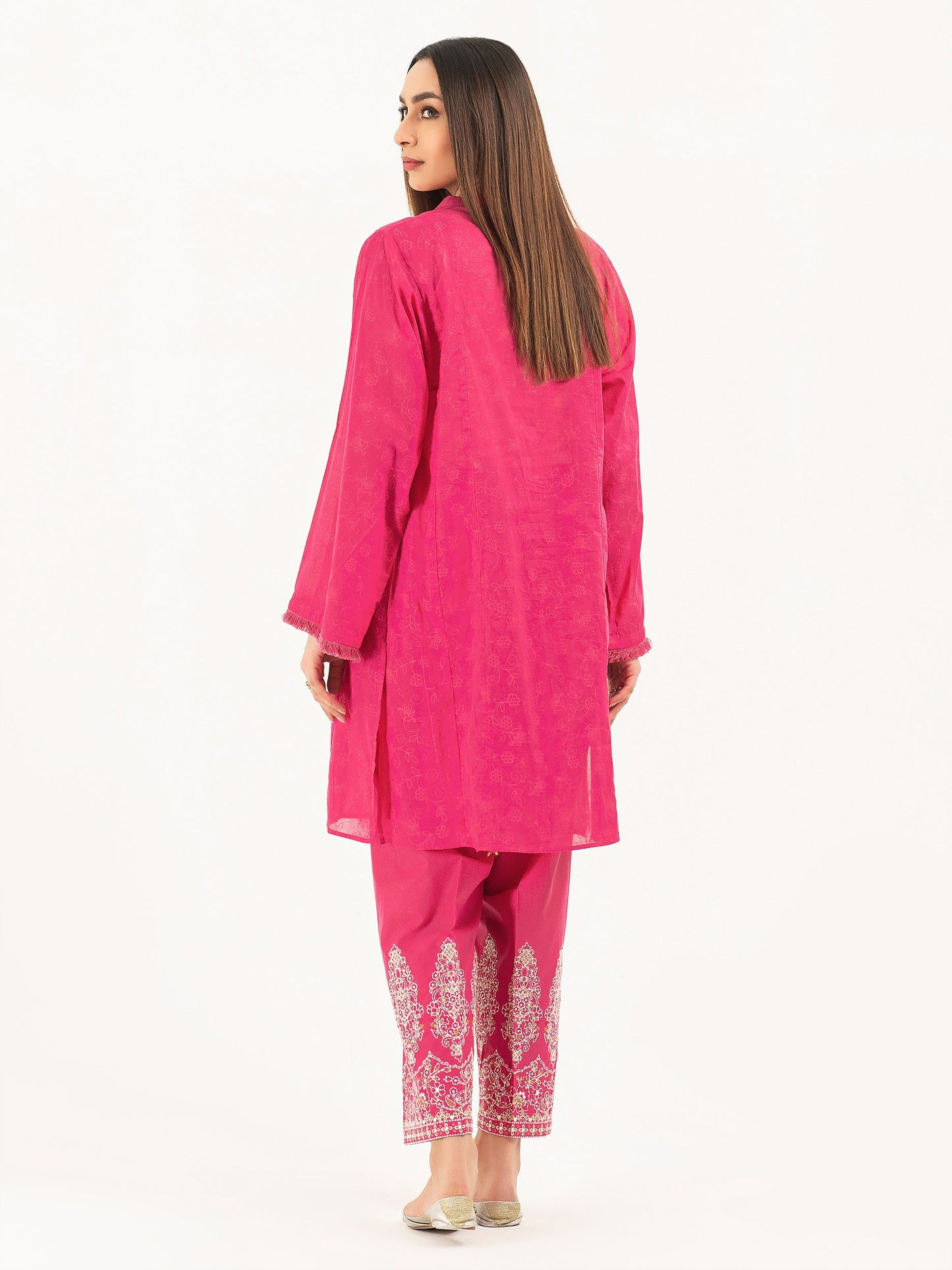 2 Piece Lawn Suit- Embroidered (Pret)