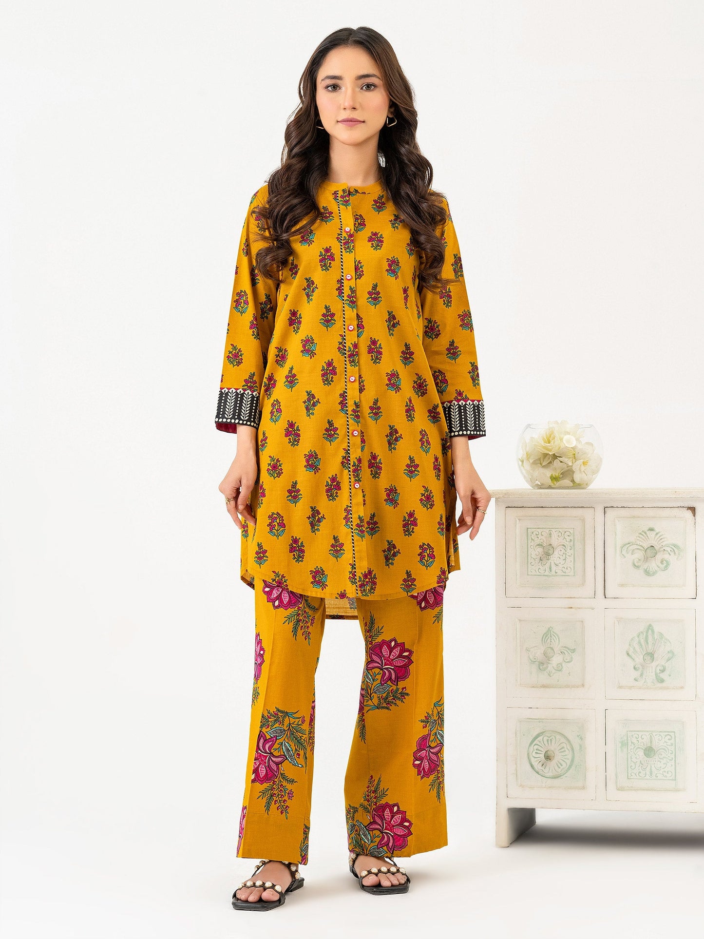 2 Piece Lawn Suit-Printed (Pret)