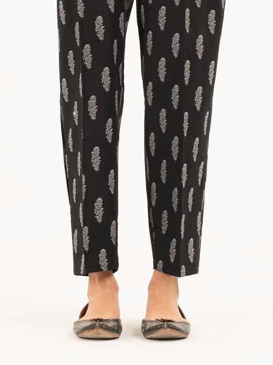 Printed Jacquard Trousers(Pret)