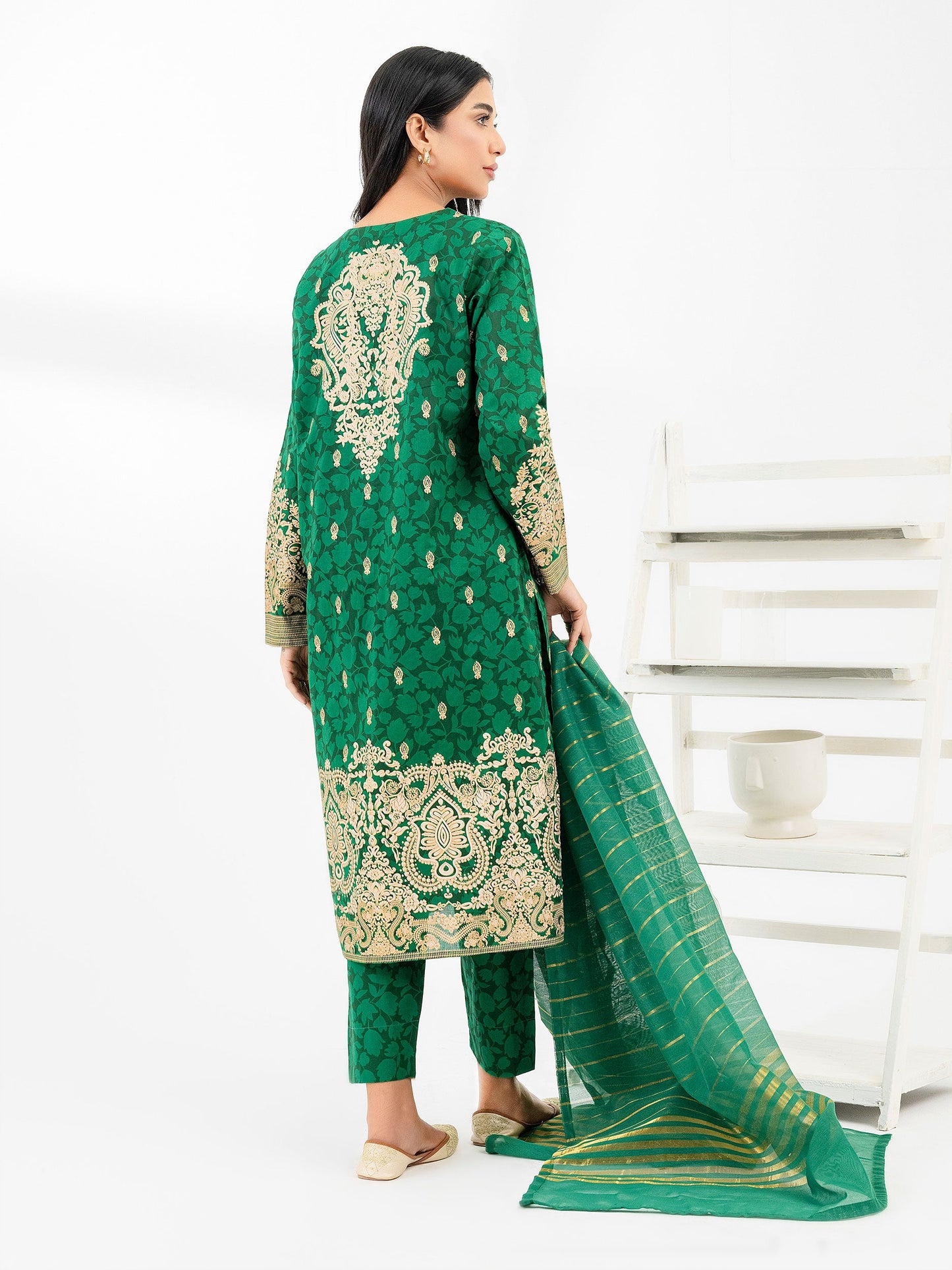 2 Piece Lawn Suit-Paste Print (Pret)