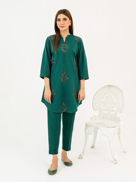 2 Piece Lawn Suit-Embroidered (Pret)