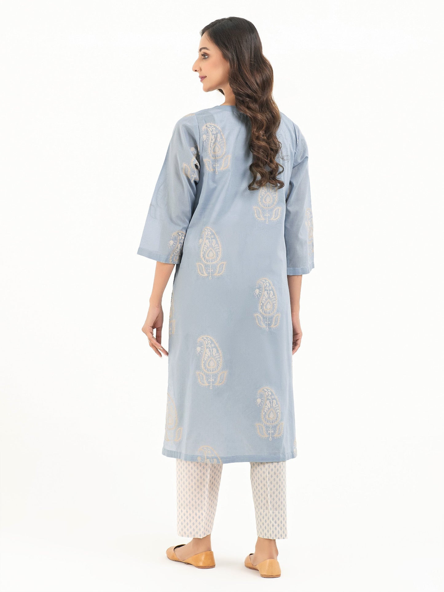 2 Piece Lawn Suit-Embroidered (Pret)