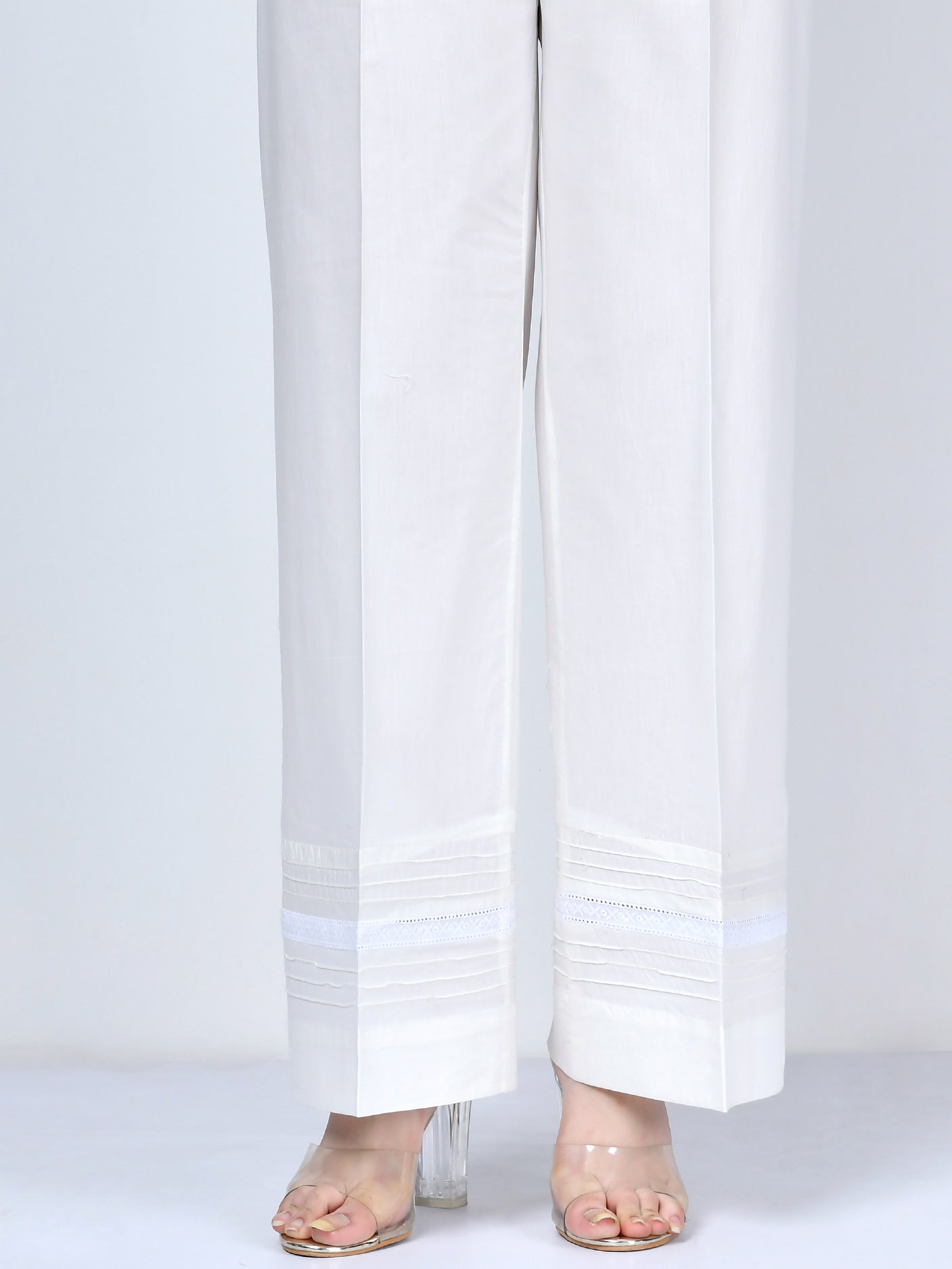 Pleated Cambric Pants