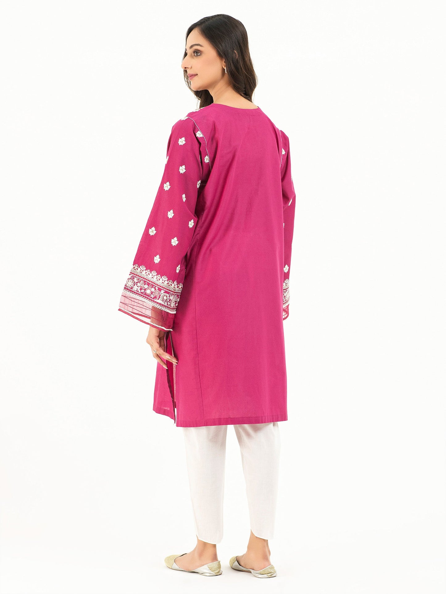 Lawn Shirt-Embroidered (Pret)