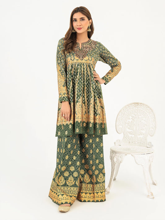 2 Piece Lawn Suit-Embroidered (Pret)