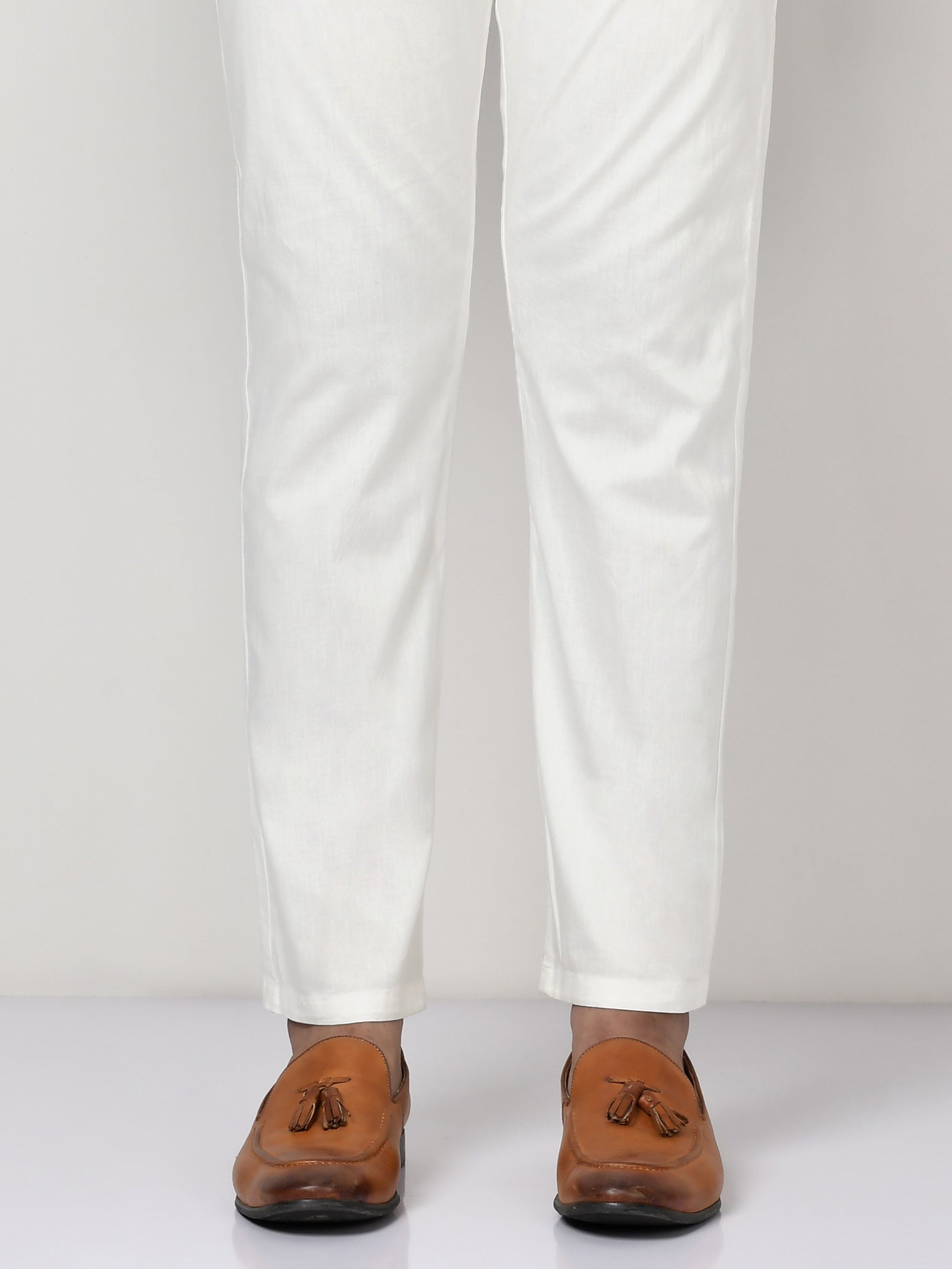 Straight Trouser - Off White