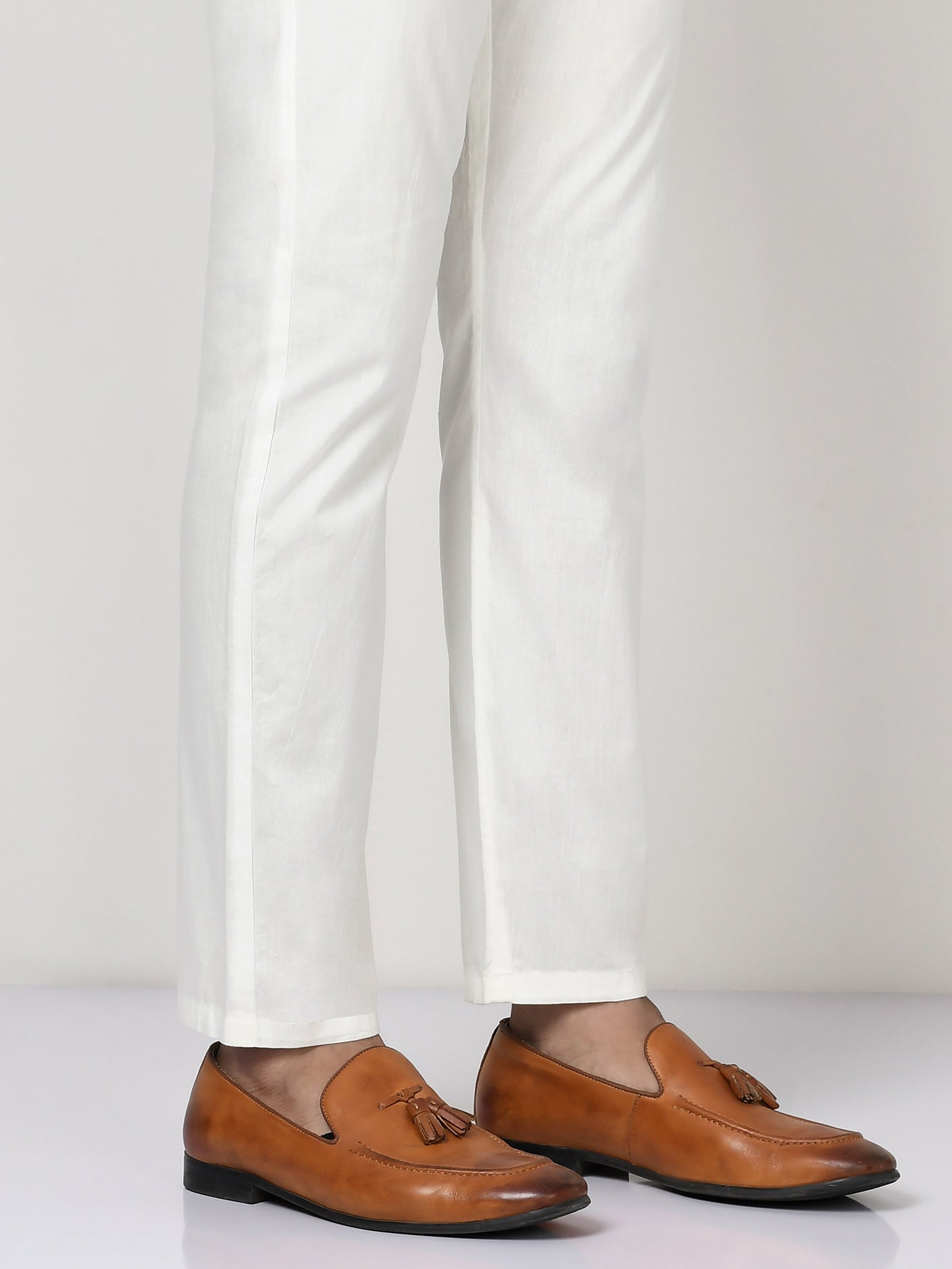 Straight Trouser - Off White