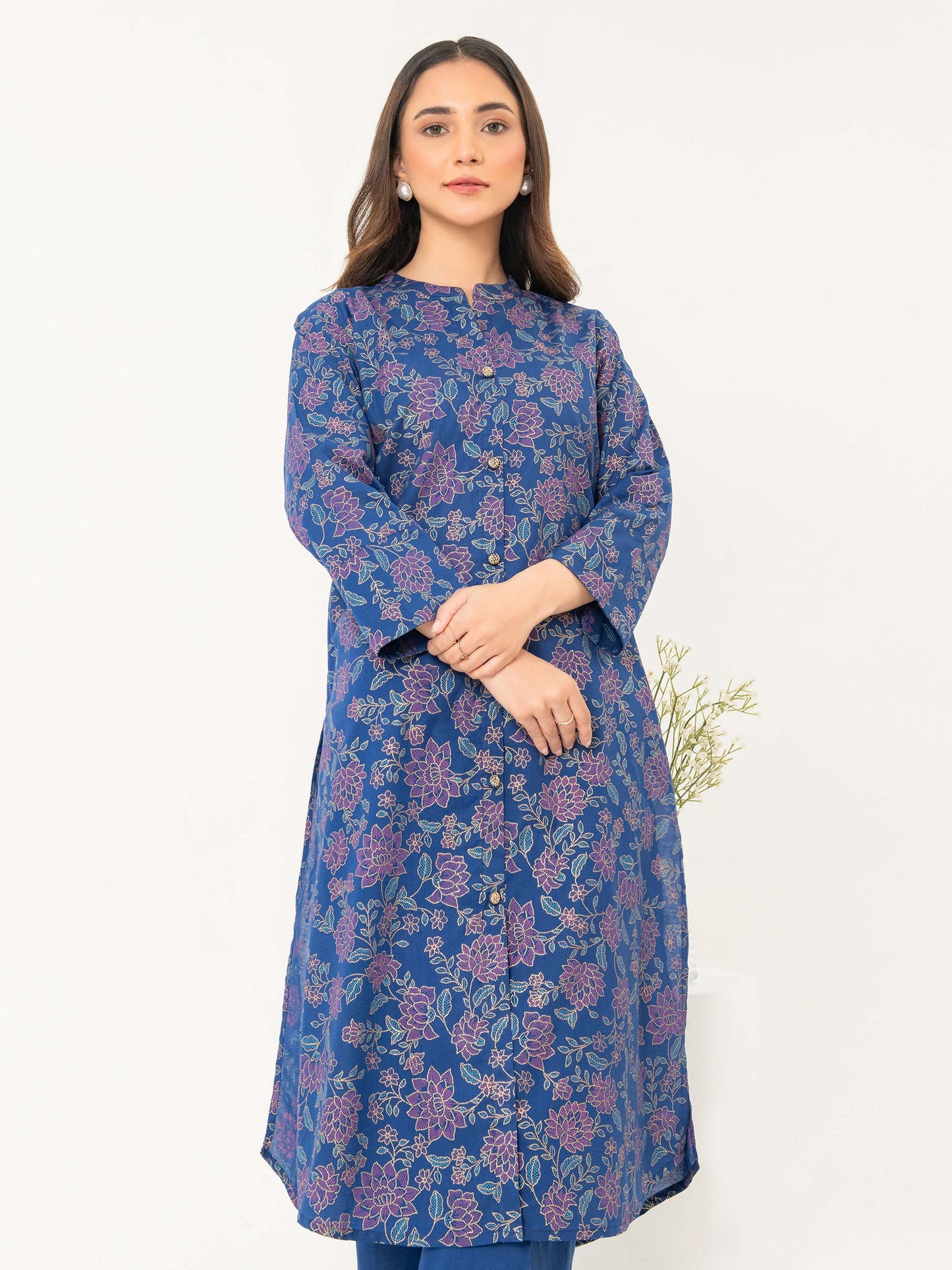 2 Piece Lawn Suit-Embroidered(Pret)