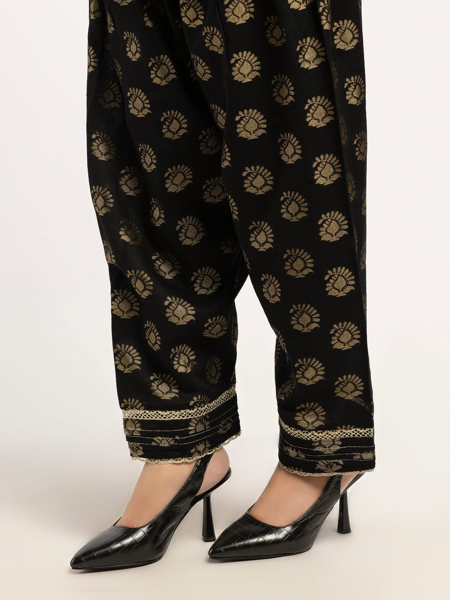 Jacquard Shalwar