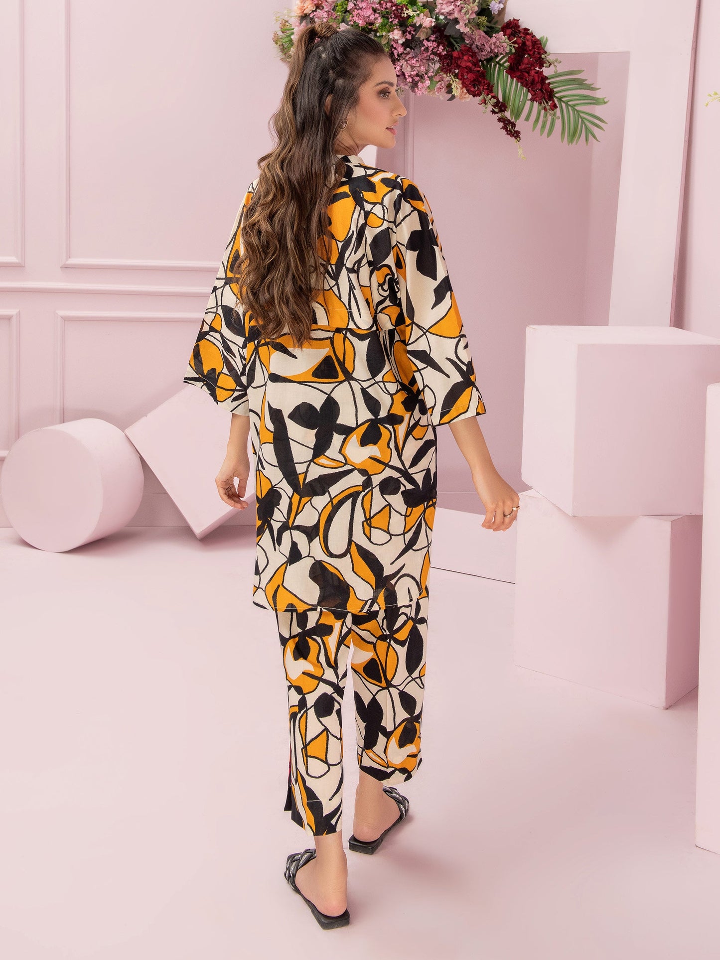 Printed Lawn Co-Ord Set (Pret)