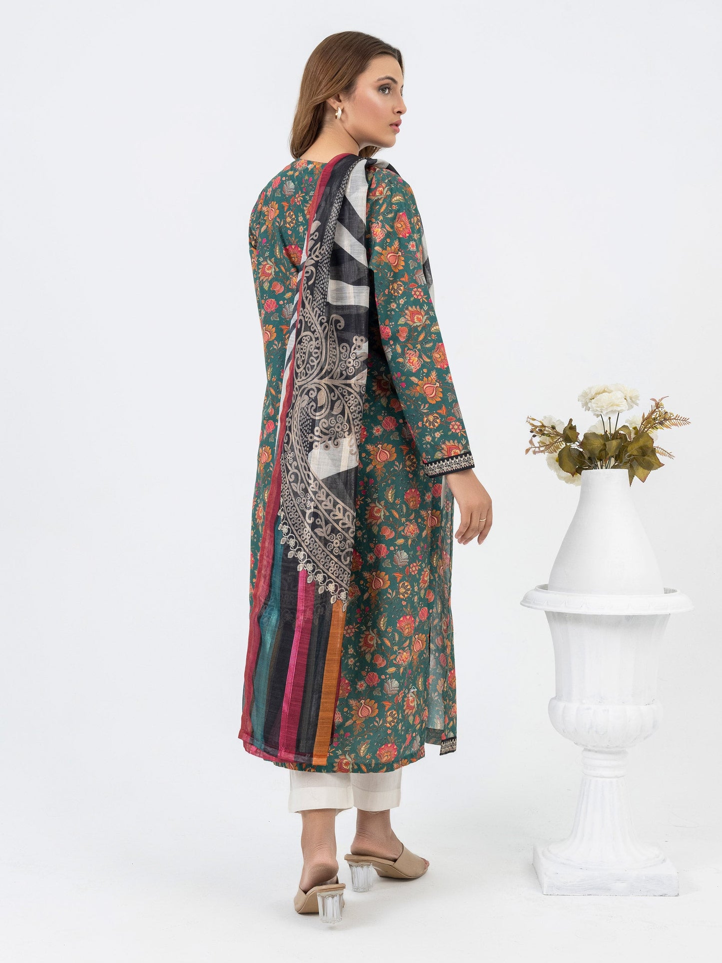 2 Piece Lawn Suit-Embroidered(Pret)