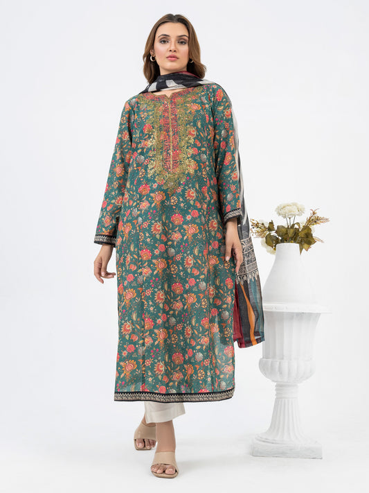 2 Piece Lawn Suit-Embroidered(Pret)