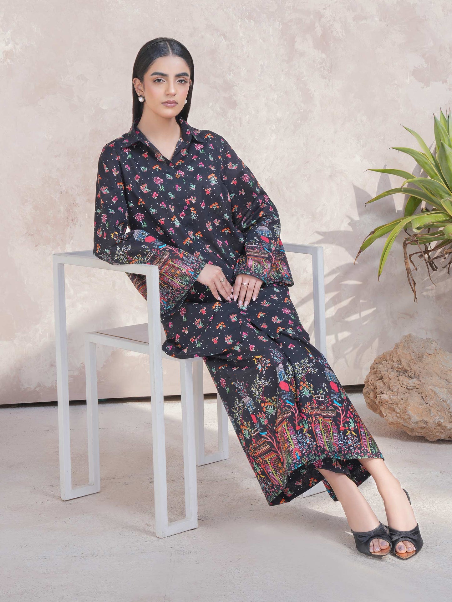 2 Piece Lawn Suit-Printed (Unstitched)