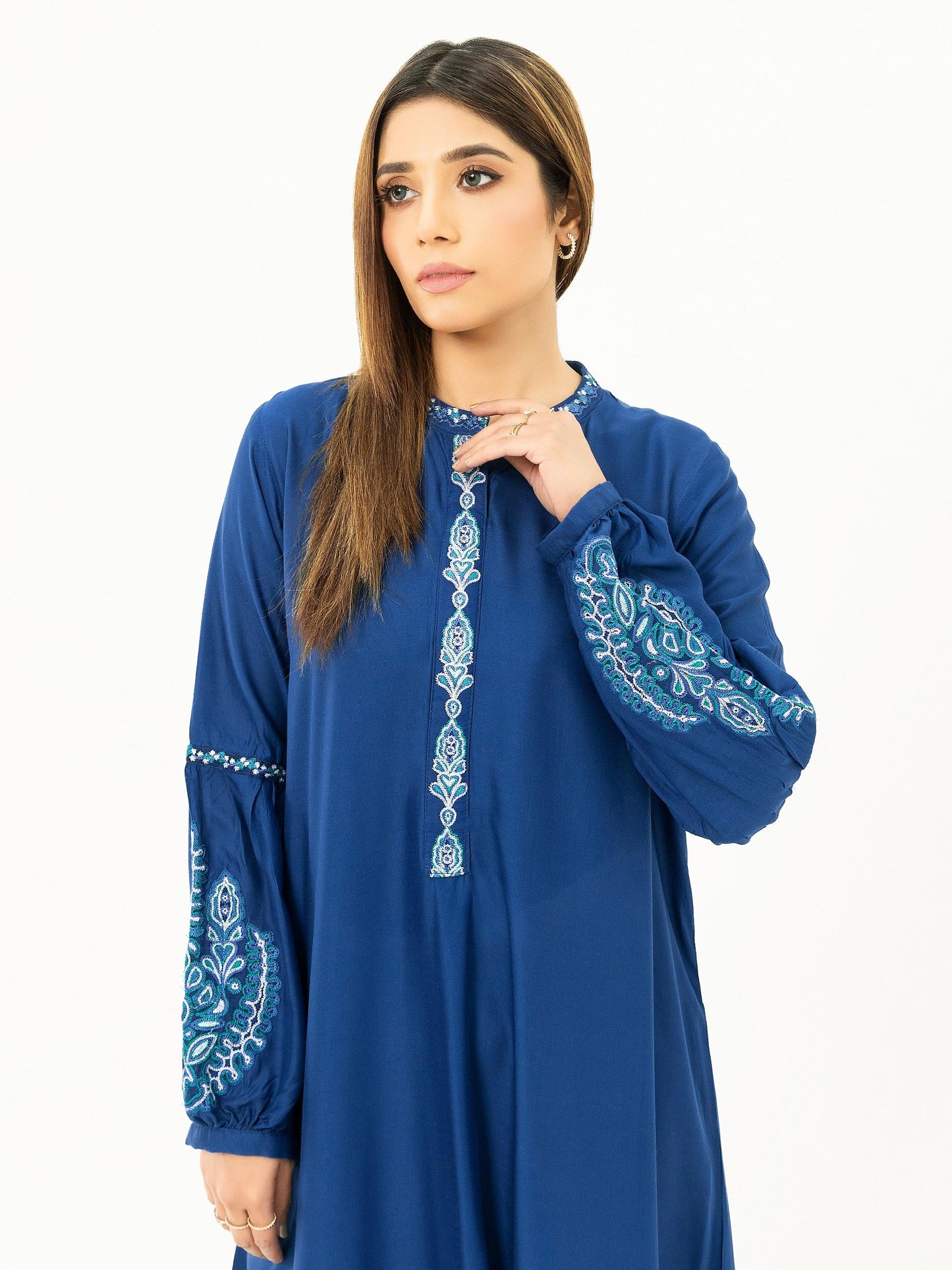 Lawn Shirt-Embroidered (Pret)