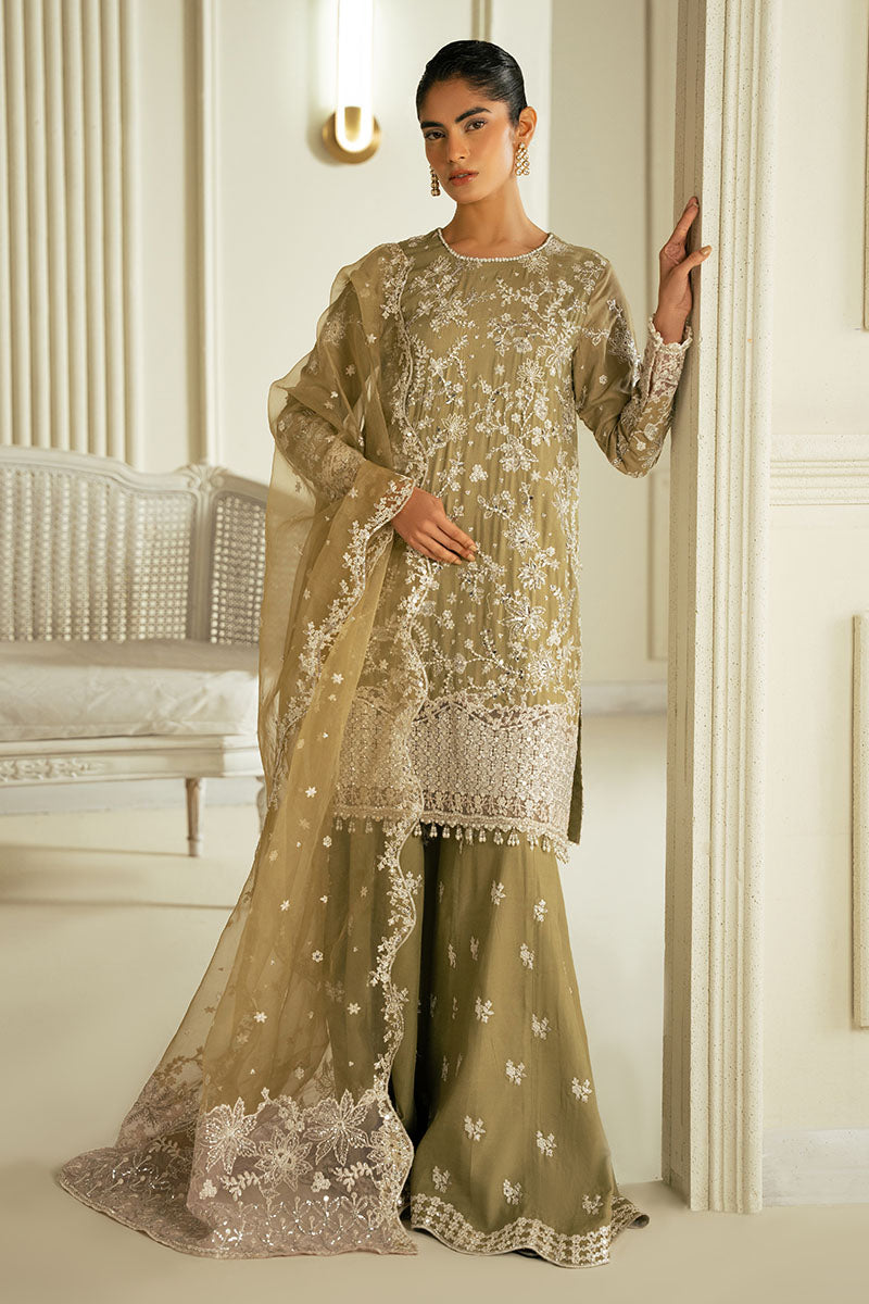 AZURE PEARL-3PC (SHIRT,TROUSER & DUPATTA)