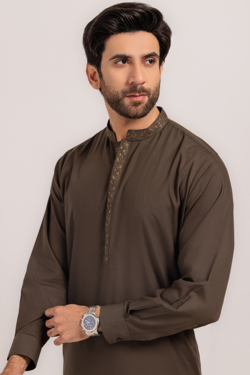 FROST-BLENDED-KURTA SHALWAR - (KSRW24-032)