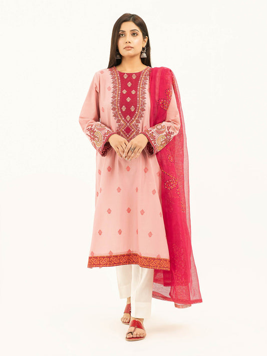 2 Piece Lawn Suit-Embroidered (Pret)