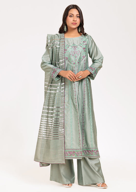 L-GREEN-KHADDI
-3 PIECE (PWS5243P09)