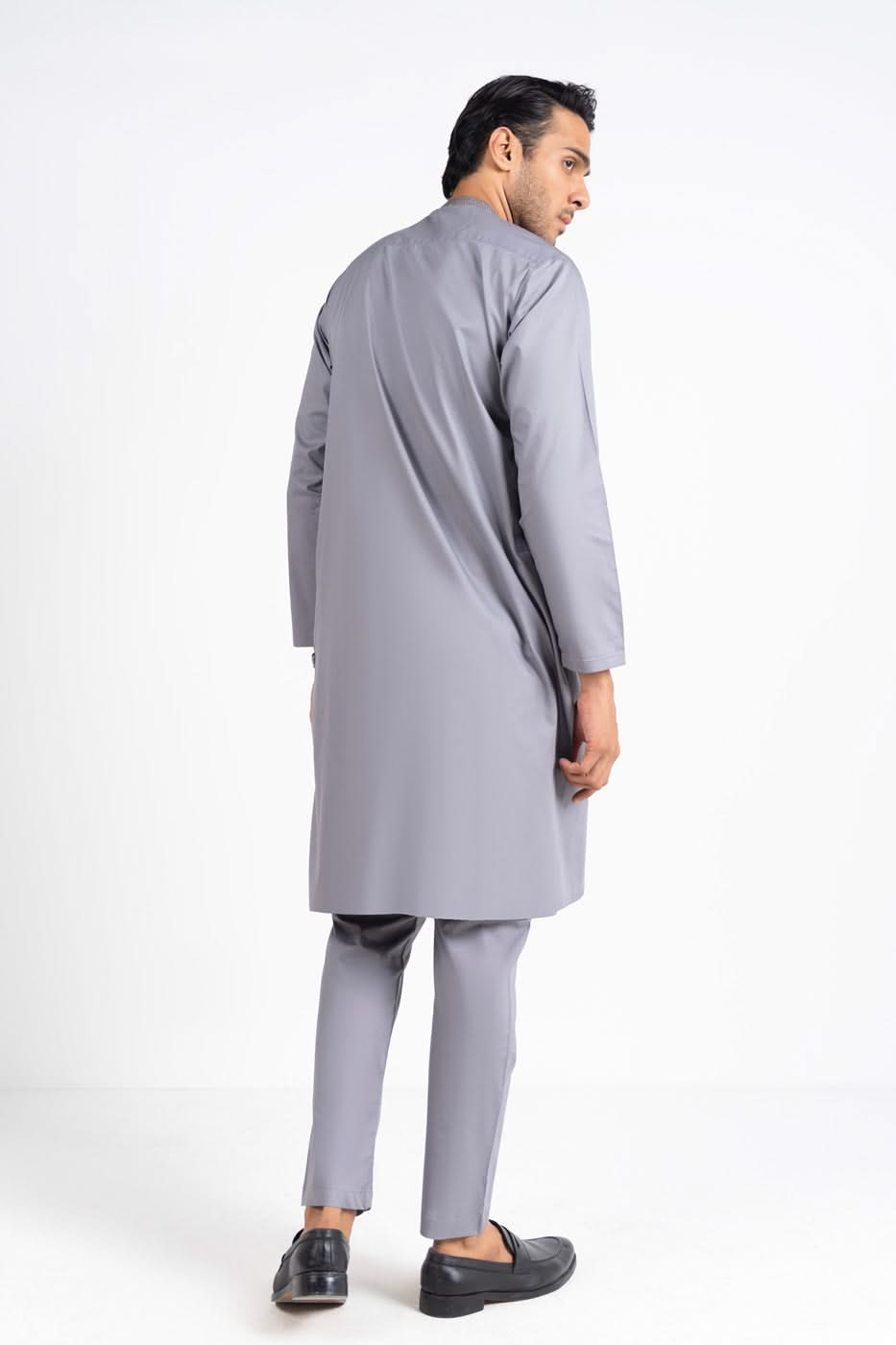 Regular Fit Embroidered Kurta Trouser