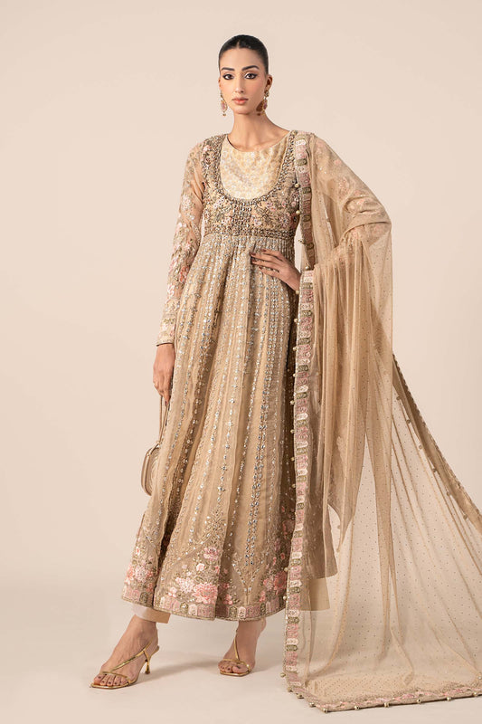 3 Piece Embroidered Organza Suit | SF-EF25-43