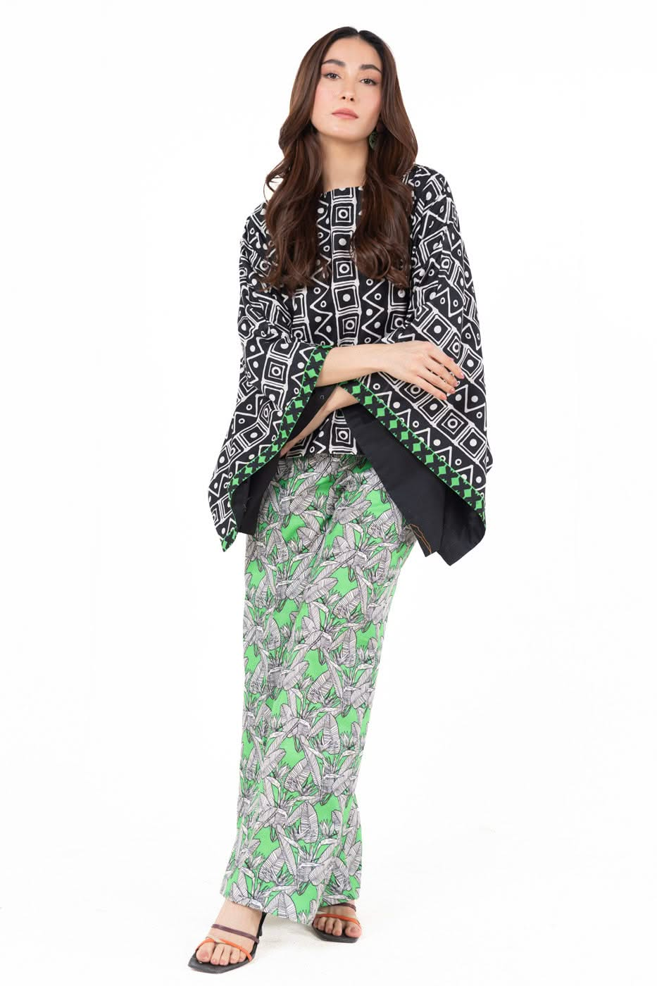 3 Piece  Printed Lawn Suit With Printed Lawn Dupatta