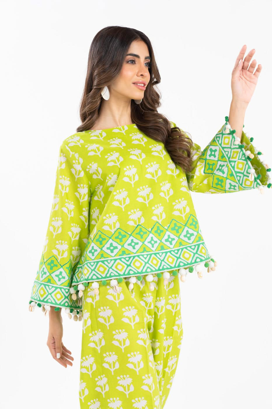 3 Piece Printed Lawn Suit With Printed Lawn Dupatta