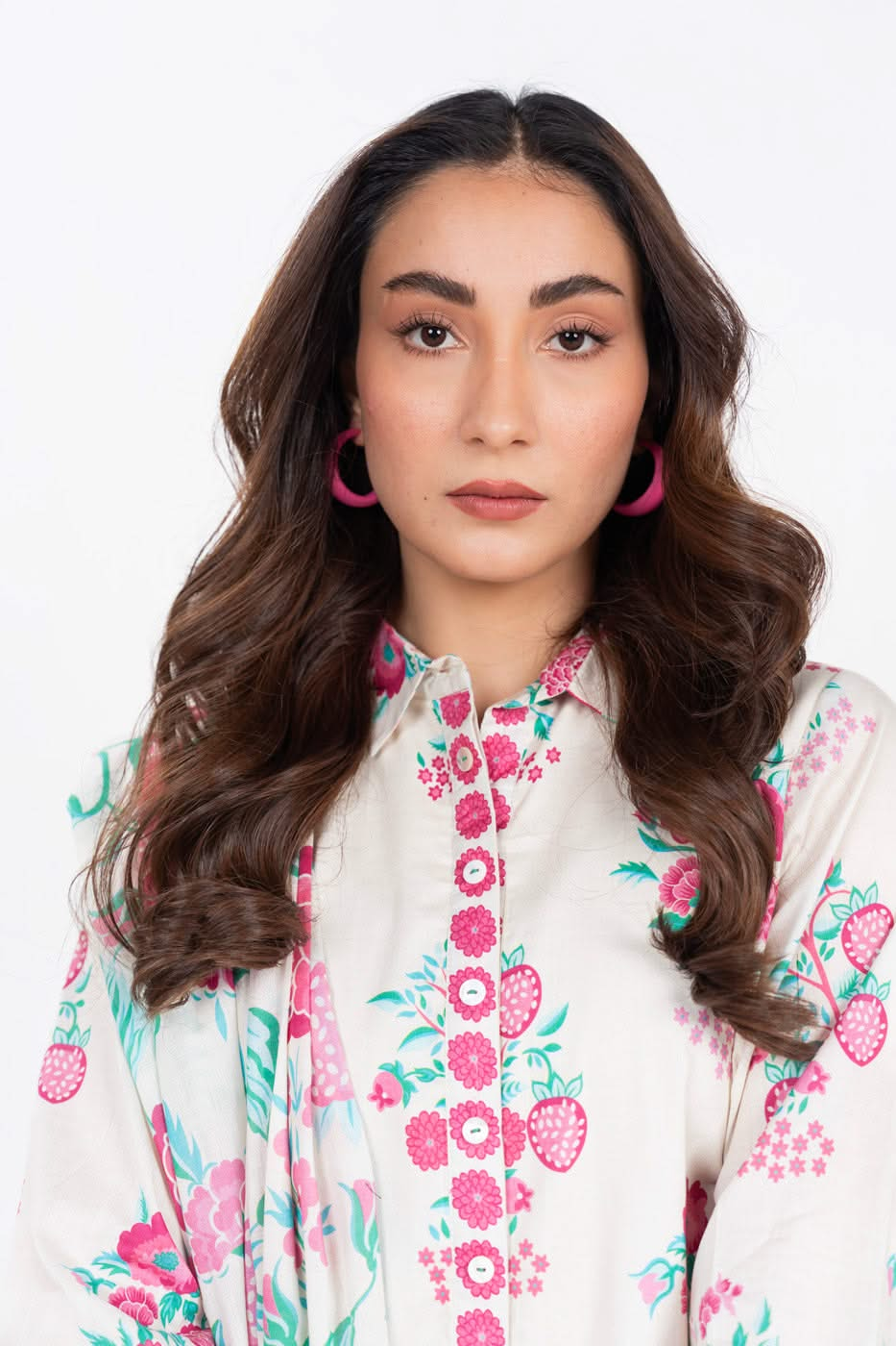 3 Piece Printed Lawn Suit With Printed Lawn Dupatta