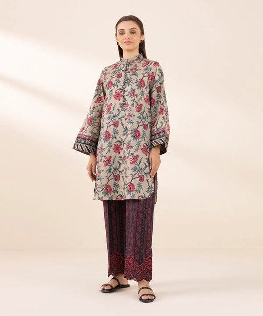 2 Piece - Embroidered Lawn Suit