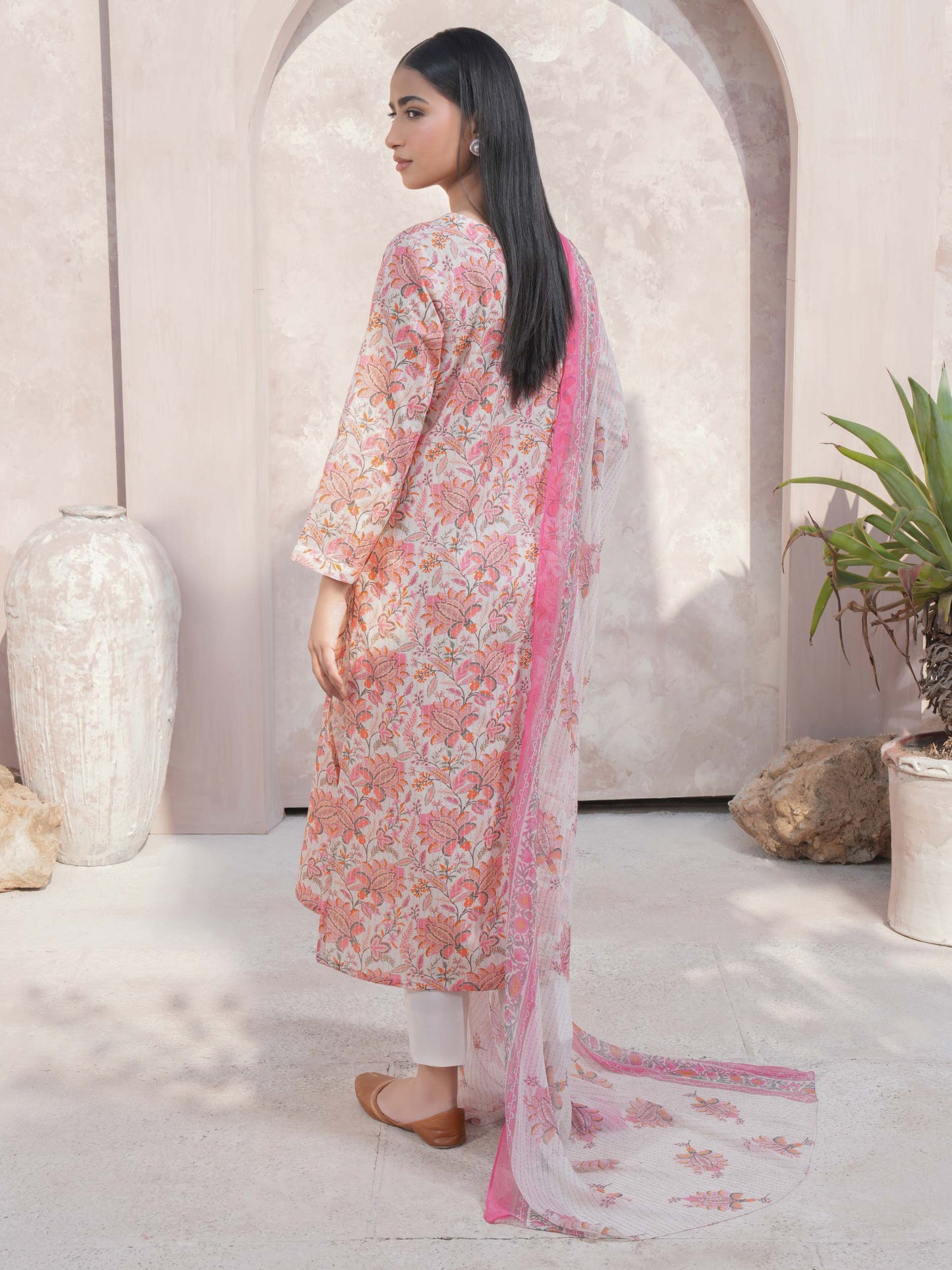 2 Piece Lawn Suit-Printed (Unstitched)