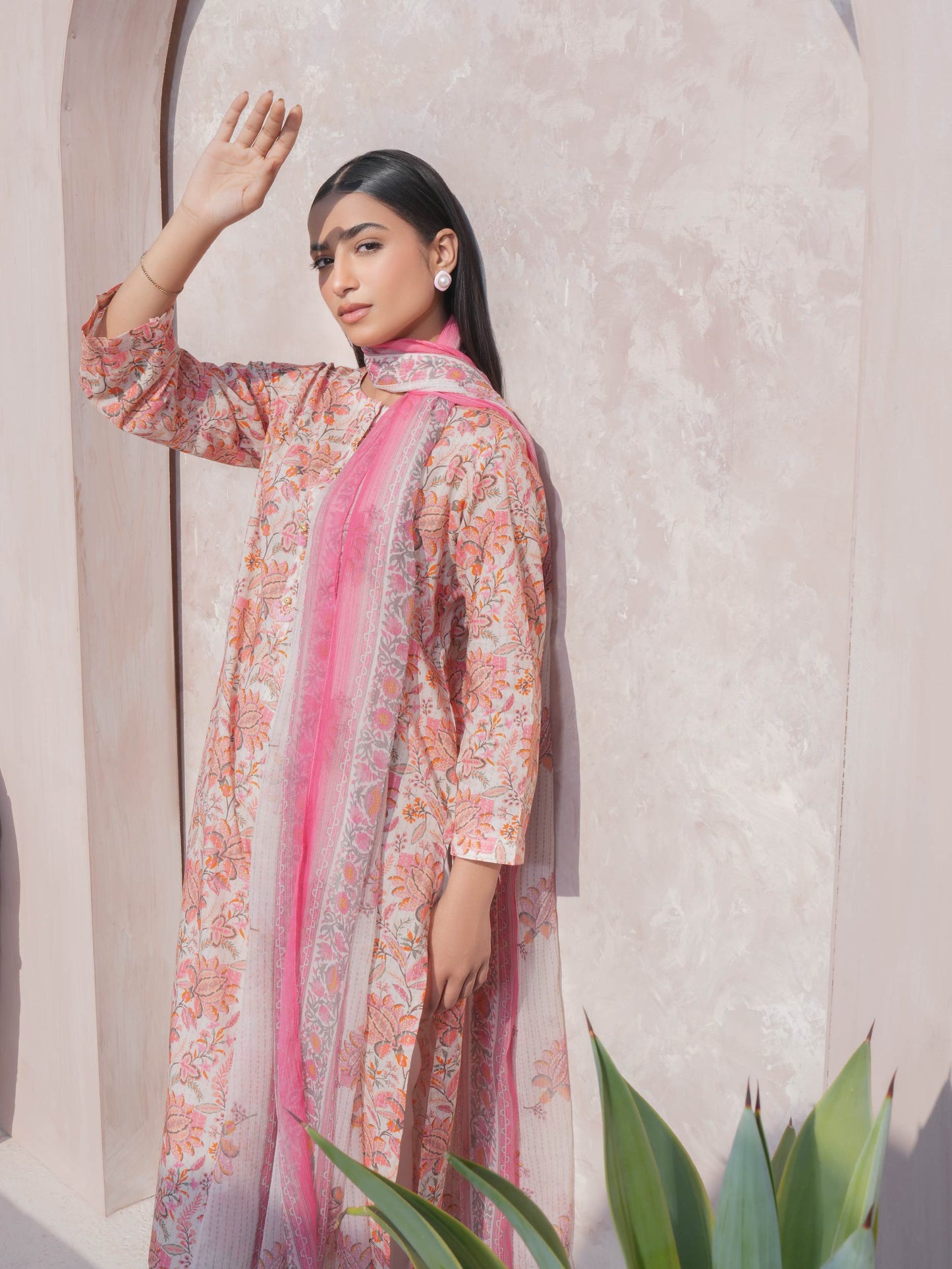 2 Piece Lawn Suit-Printed (Unstitched)