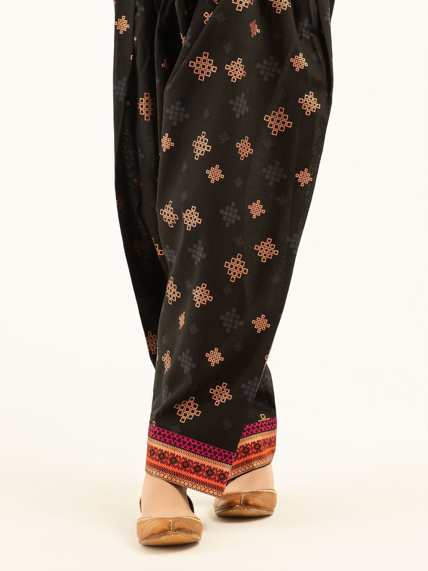 Printed Cambric Shalwar